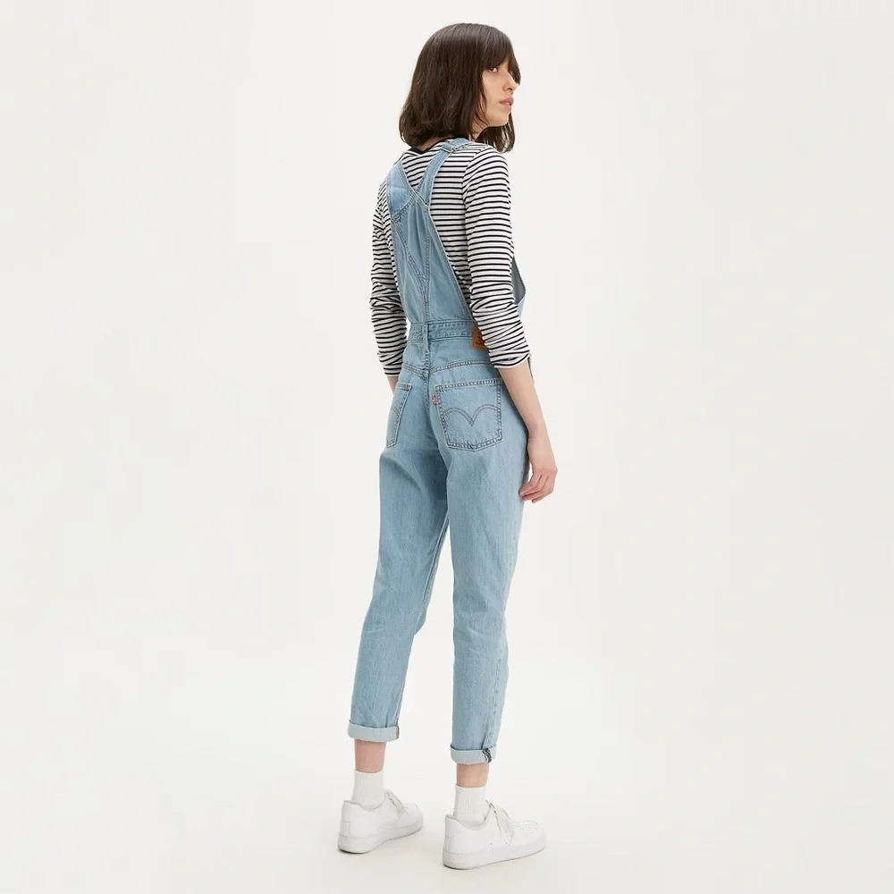 Levi's Light Blue Denim Women's Overalls